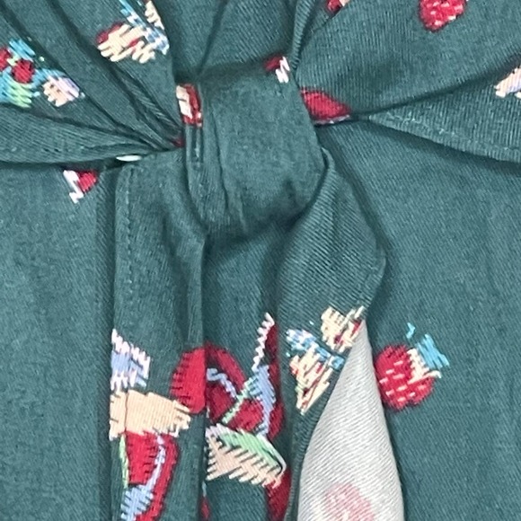 Matilda Jane Evergreen Dream Jumpsuit Size Small Green Pattern Sleeveless Womens - Picture 5 of 7